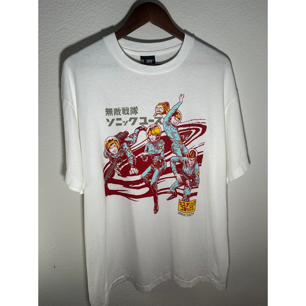 Sonic Youth "The Astronauts Japan Tour" 1992 T-Shirt Vintage Reprint T-shirt